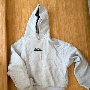 Madhappy Curb Your Enthusiasm RARE Gray Hoodie Sweater